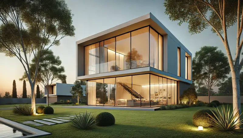 Immagine evocativa casa con gas nelle doppie finestre | Infissidema