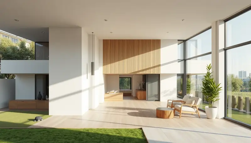Immagine evocativa casa passiva con infissi di qualità | Infissidema