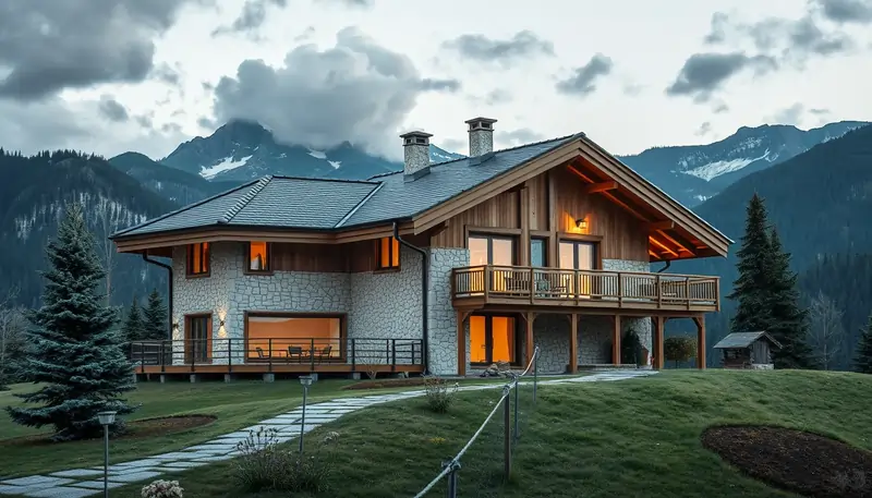 Casa in montagna? Ecco gli infissi ideali per resistere a freddo e neve | Infissidema