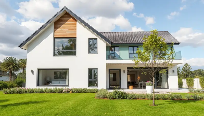 Immagine evocativa casa con infissi con tripla guarnizione | Infissidema