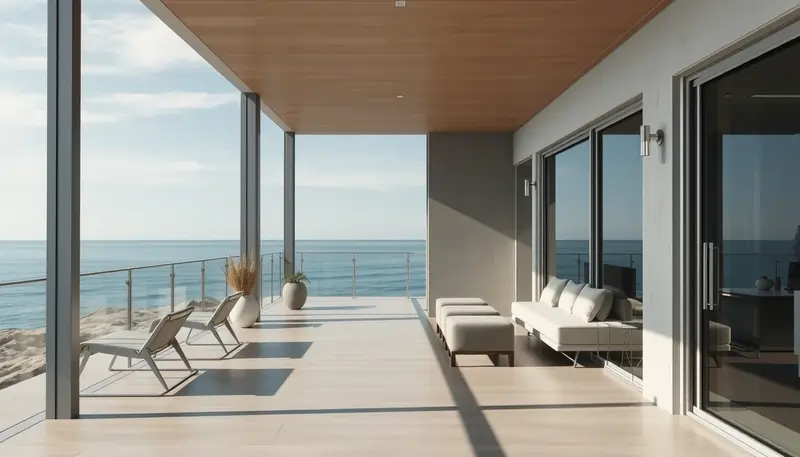 Vento, umidità e salsedine: gli infissi migliori per una casa al mare | Infissidema
