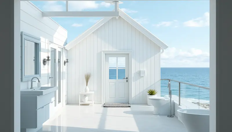 Immagine evocativa casa al mare con infissi di qualità | Infissidema
