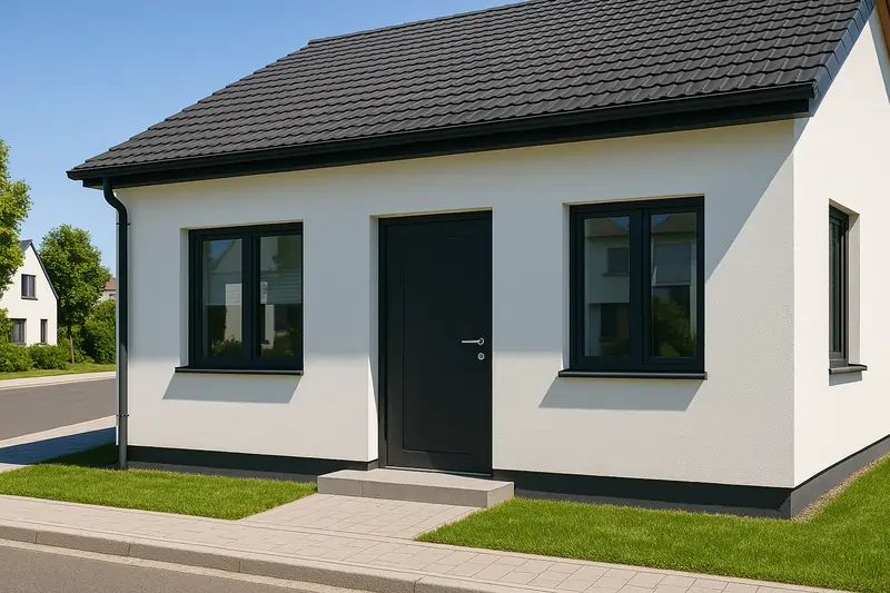 Casa con infissi antieffrazione per proteggere la casa dai furti: immagine di esempio | Infissidema