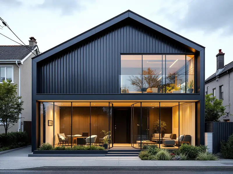 Immagine evocativa casa con infissi con vetri blindati | Infissidema