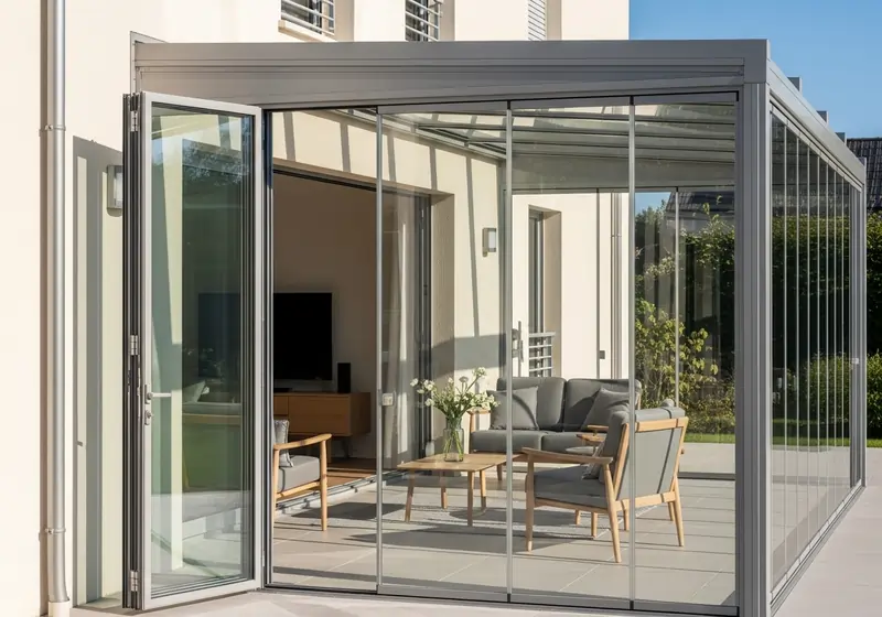 Immagine evocativa chiusura in vetro per veranda | Infissi DeMa