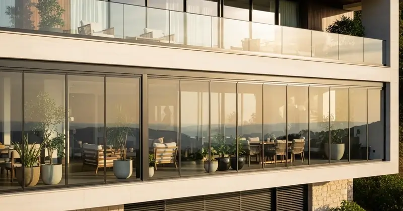 Immagine evocativa chiusura balcone | Infissi DeMa